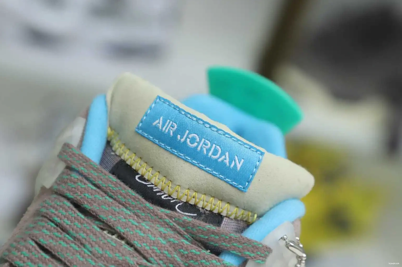 RETRO 'TAUPE Kimikick LA UNION X AIR HAZE' 4 JORDAN 0519